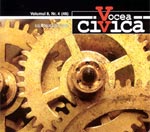 Publicarea ediţiei nr. 4 a revistei Vocea civică, perioada iulie–august 2002